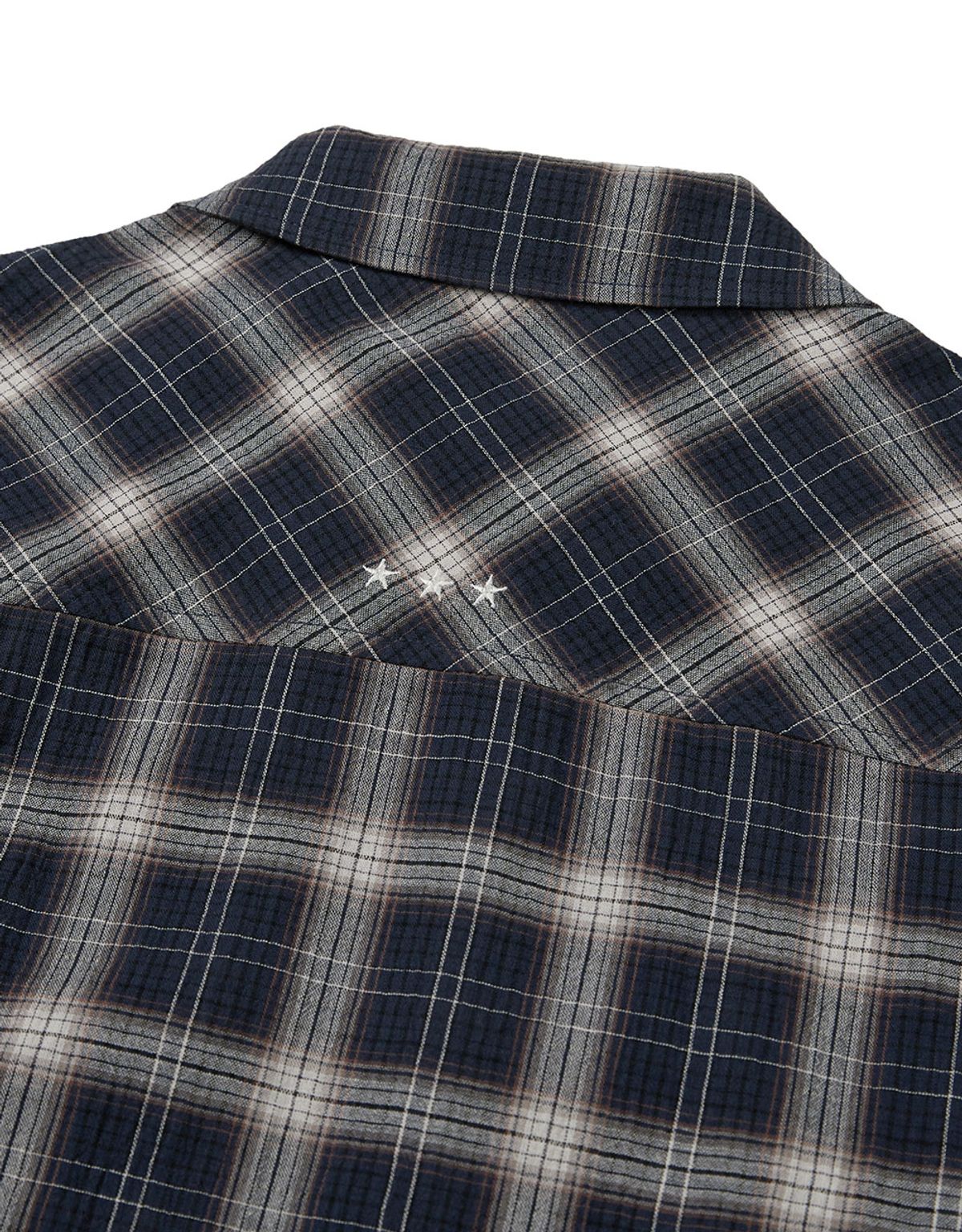 엠엠엘지(MMLG) [Mmlg] DAY WRINKLED HF SHIRT (NAVY)
