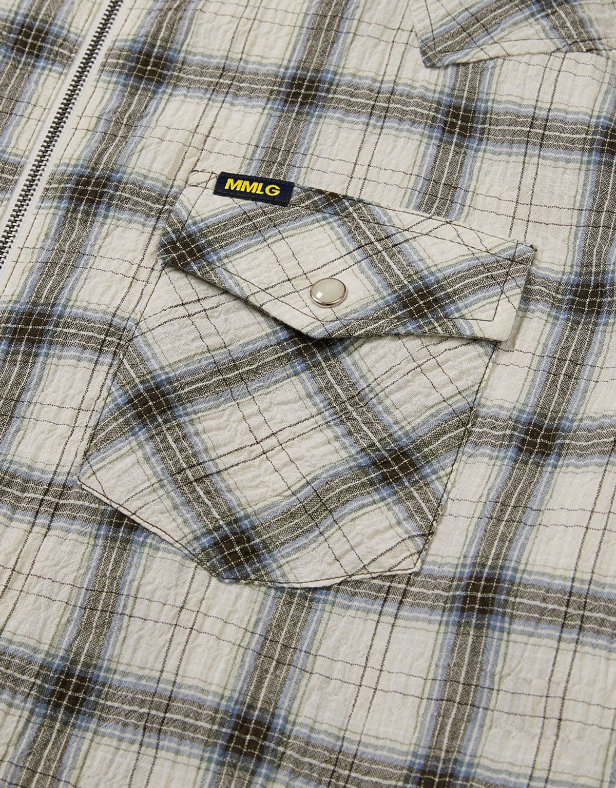 엠엠엘지(MMLG) [Mmlg] DAY WRINKLED HF SHIRT (IVORY)