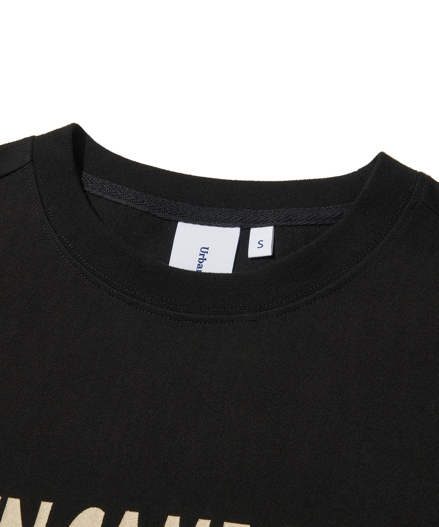 ★Urbandtype.★ Sun Out Lettering T-Shirt Cream UBEUTS007CR MUSINSA | URBANDTYPE Sun Out Lettering T-Shirt_Black