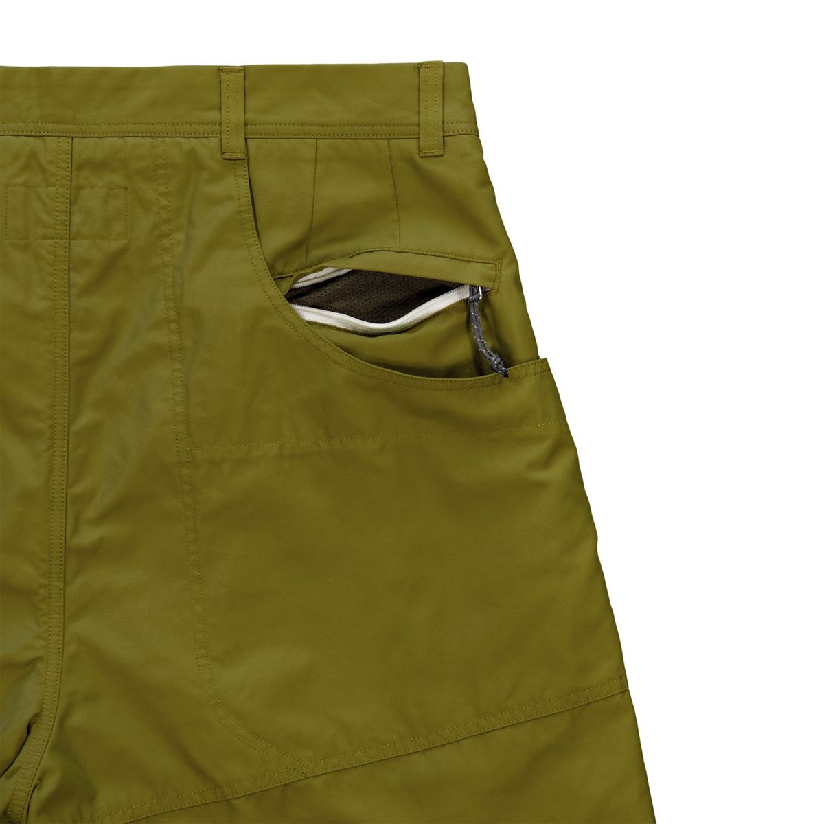 휴머러스 어카운트(HUMOROUS ACCOUNT) MANMADE SHORTS / GOLDEN OLIVE