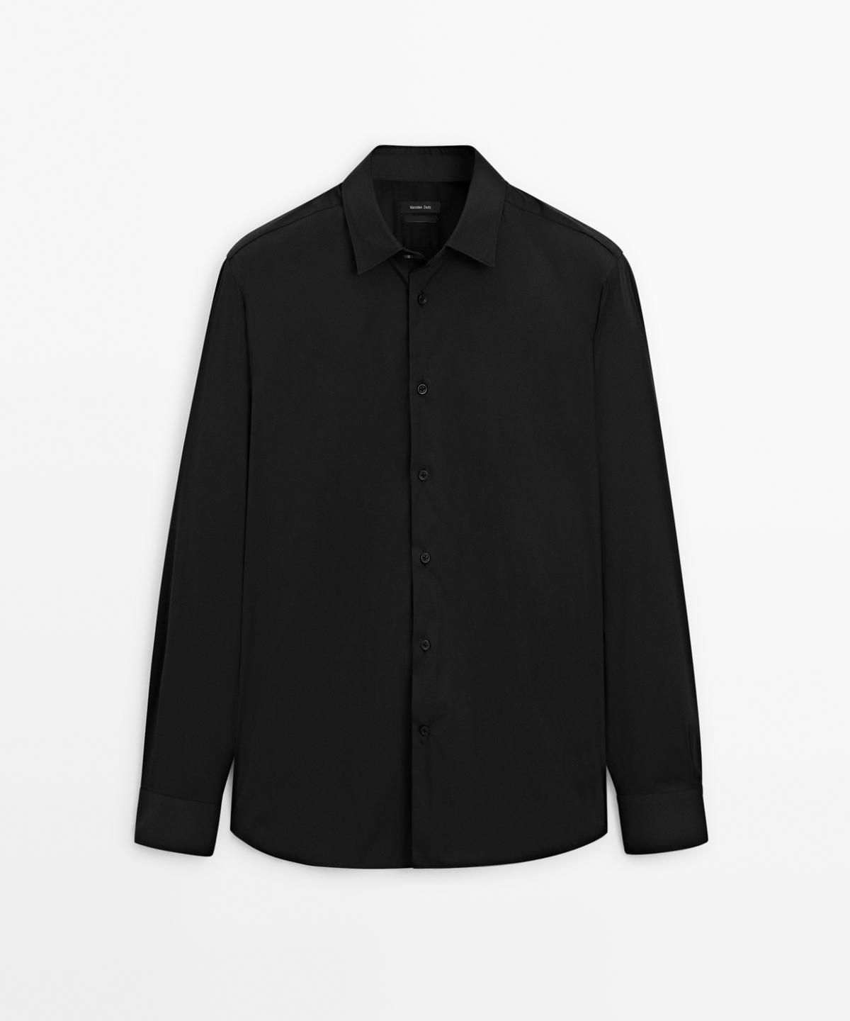 마시모두띠(MASSIMO DUTTI) 슬림핏 스트레치 셔츠
