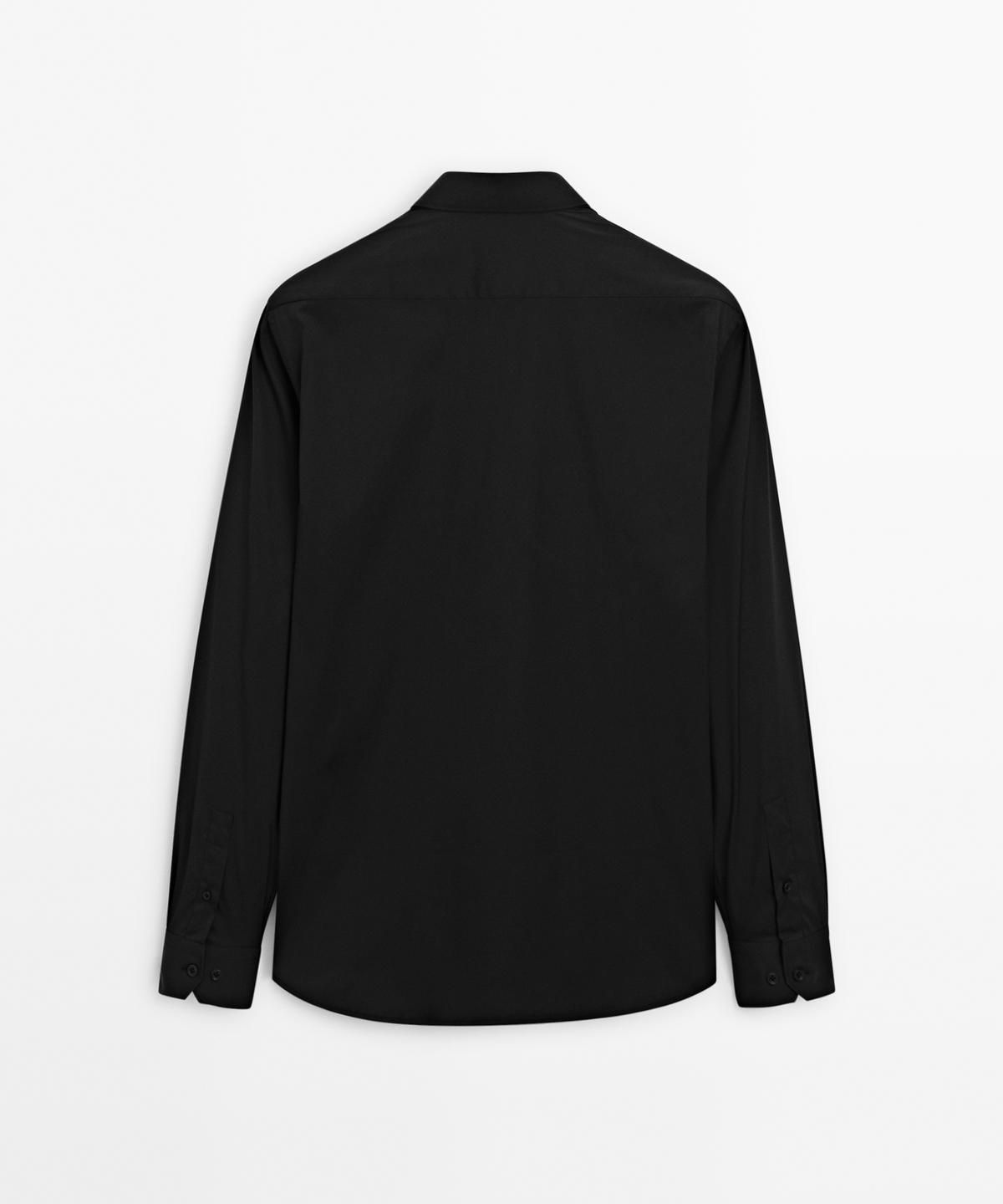 마시모두띠(MASSIMO DUTTI) 슬림핏 스트레치 셔츠