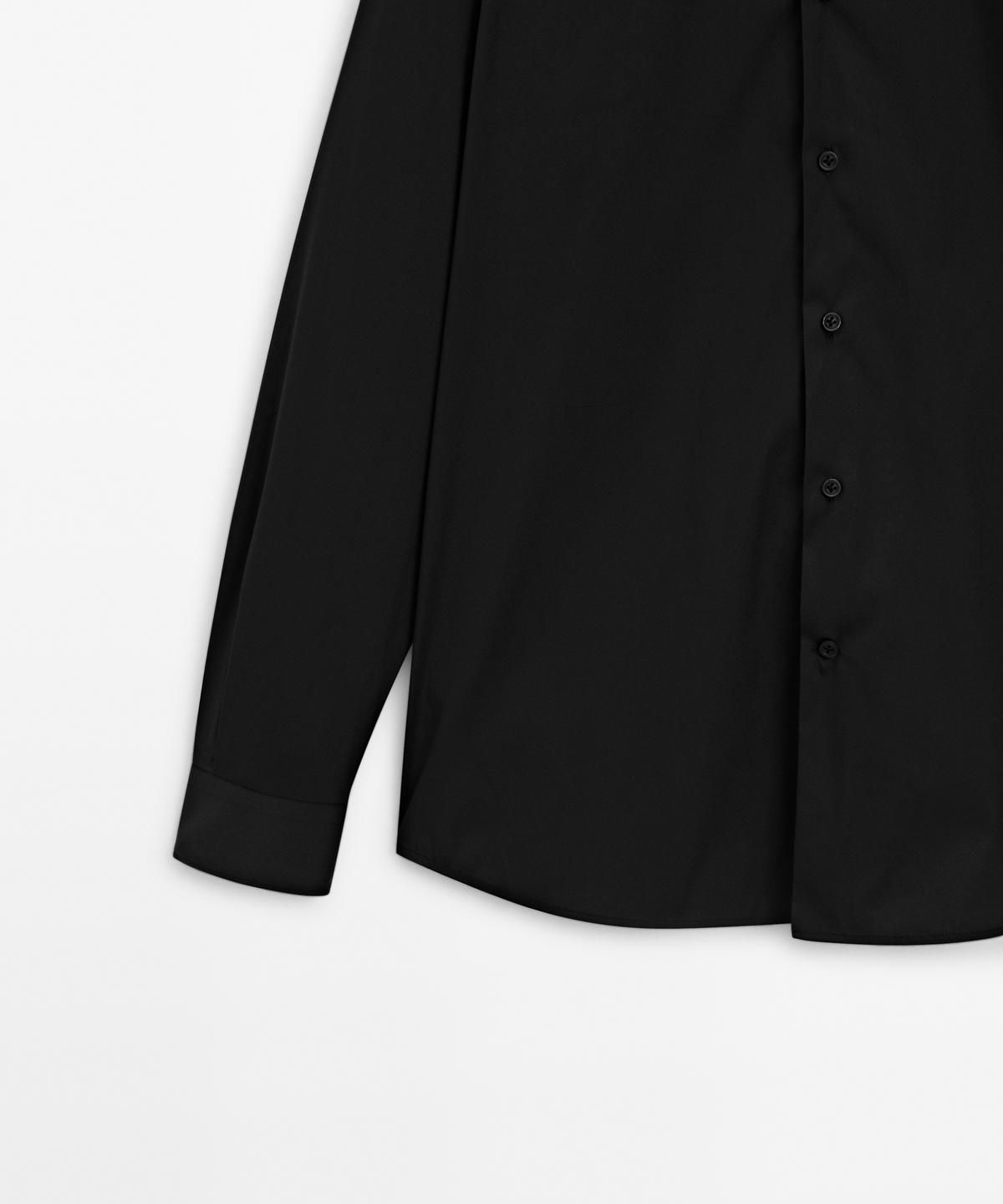 마시모두띠(MASSIMO DUTTI) 슬림핏 스트레치 셔츠