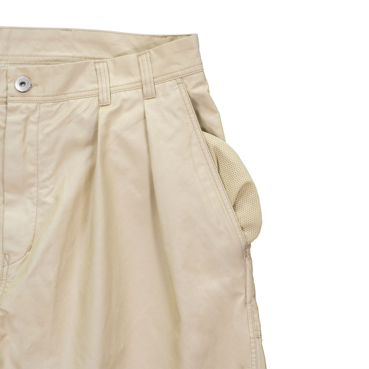 휴머러스 어카운트(HUMOROUS ACCOUNT) MANMADE SHORTS / KHAKI
