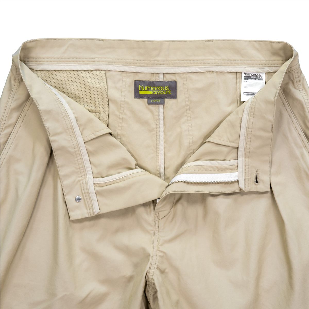 휴머러스 어카운트(HUMOROUS ACCOUNT) MANMADE SHORTS / KHAKI