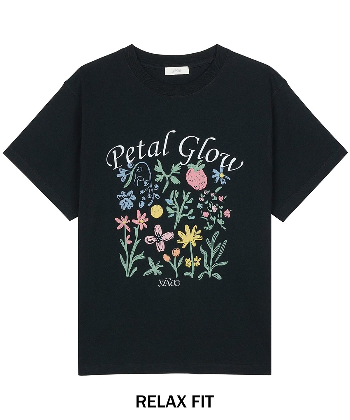 이예(YIYAE) Garden Sunlit T-shirt Black