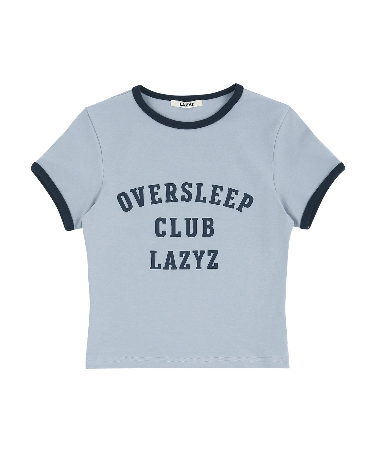 레이지지(LAZYZ) 오버슬립 클럽 링거 티셔츠 (2색상)