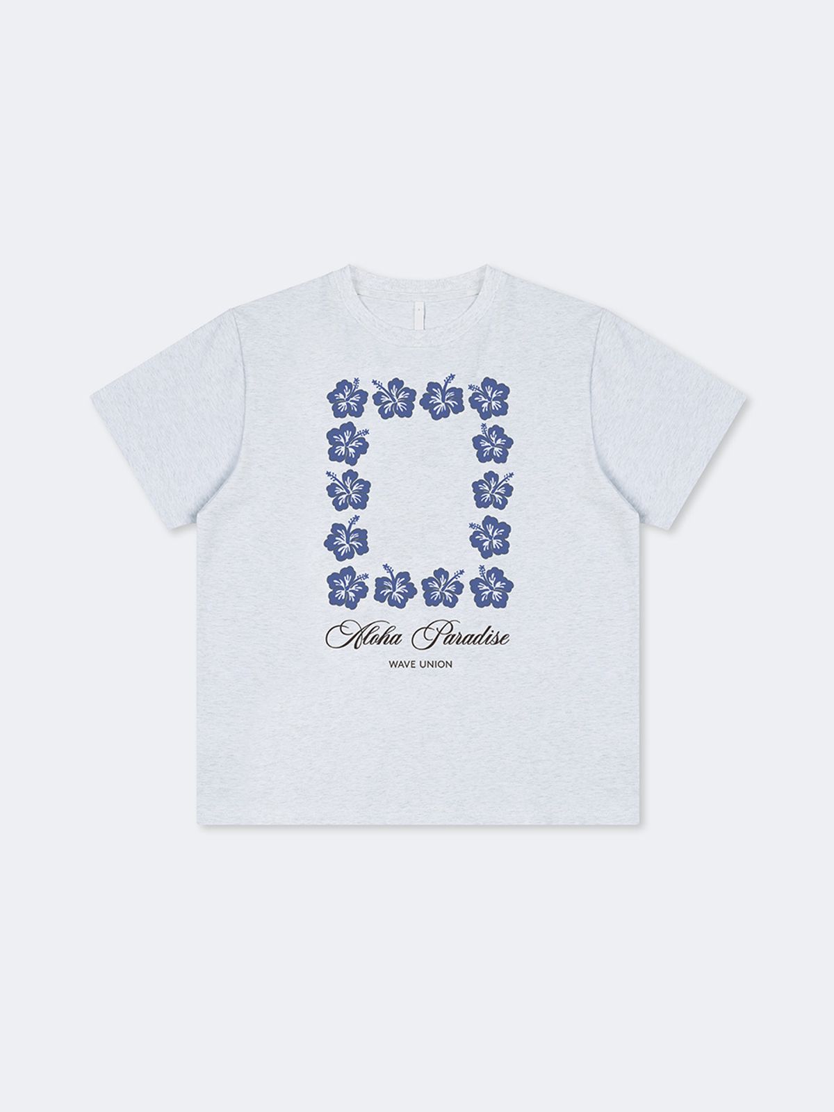 웨이브유니온(WAVE UNION) Kittys delight T-shirt ivory