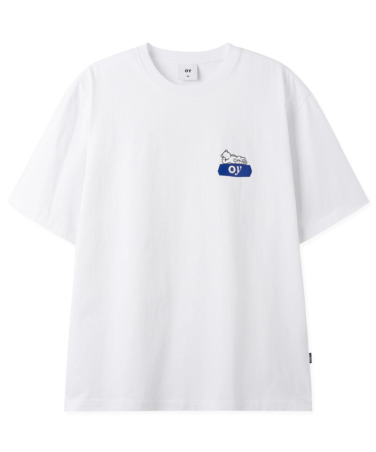 오픈야드(오와이)(OPENYARD(OY)) ODOLLY TAPE TEE - WHITE