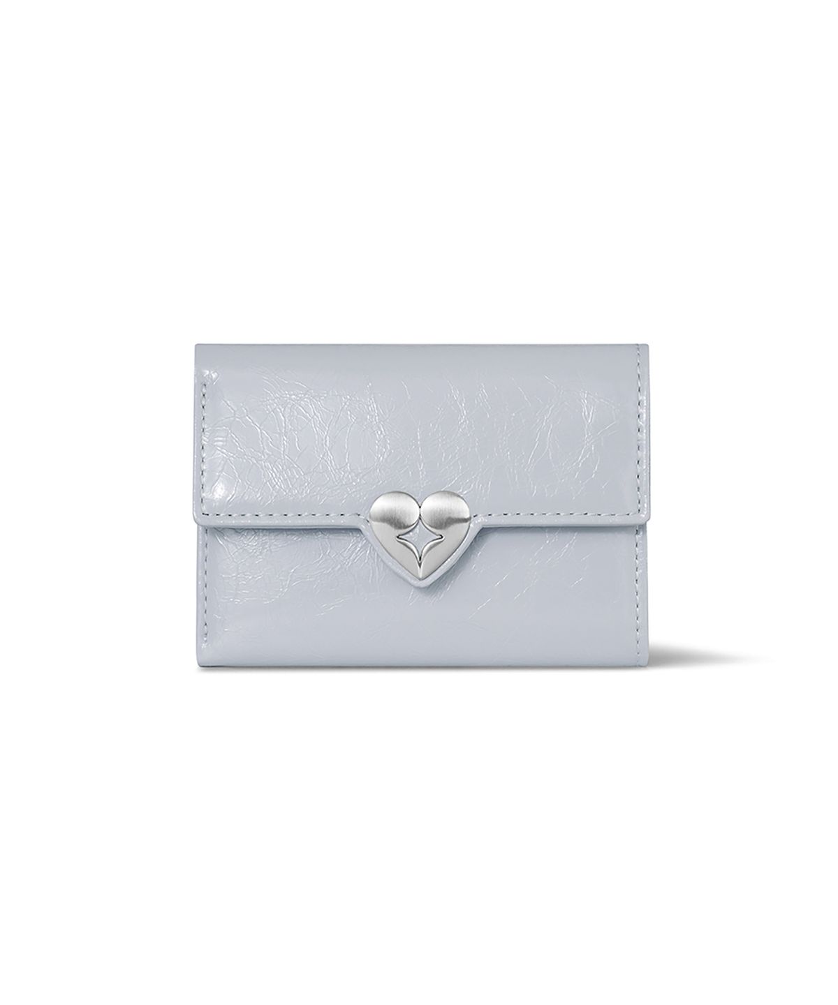 페넥(FENNEC) HEARTY FLAP WALLET - MISTY LAVENDER