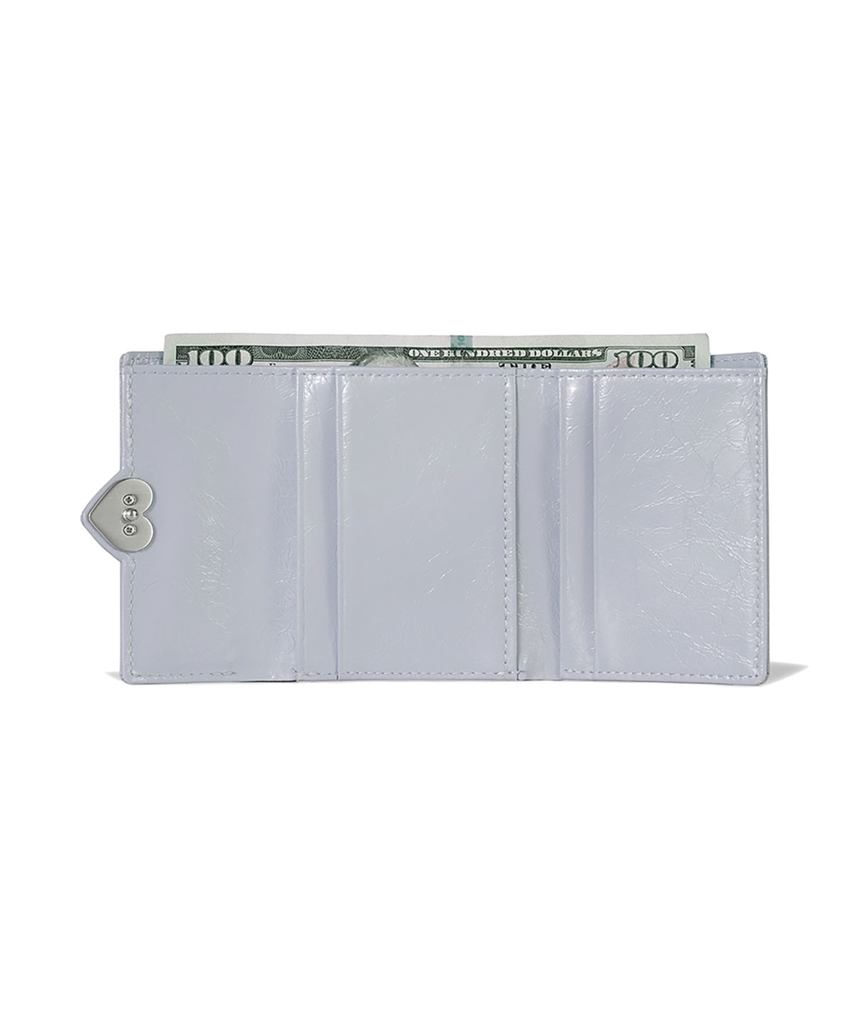 페넥(FENNEC) HEARTY FLAP WALLET - MISTY LAVENDER