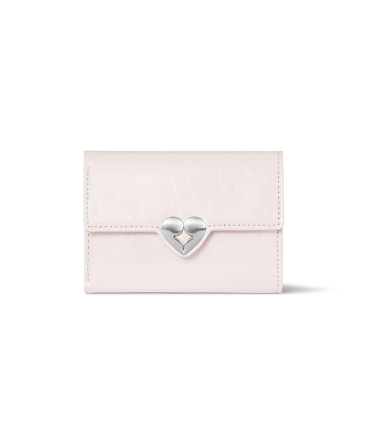 페넥(FENNEC) HEARTY FLAP WALLET - BLOSSOM