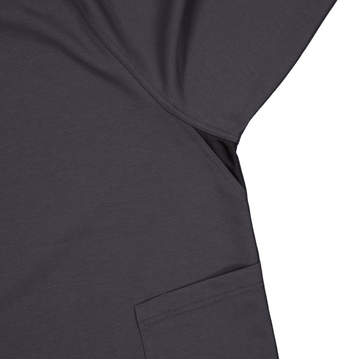 휴머러스 어카운트(HUMOROUS ACCOUNT) ATHLETIC 3/4 T-SHIRT / CHARCOAL