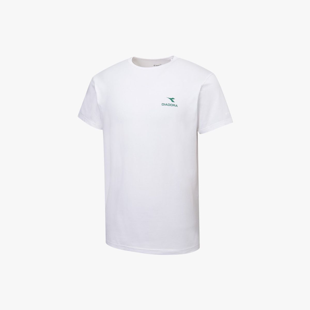 디아도라(diadora) 머슬핏 반팔 티셔츠 WHITE