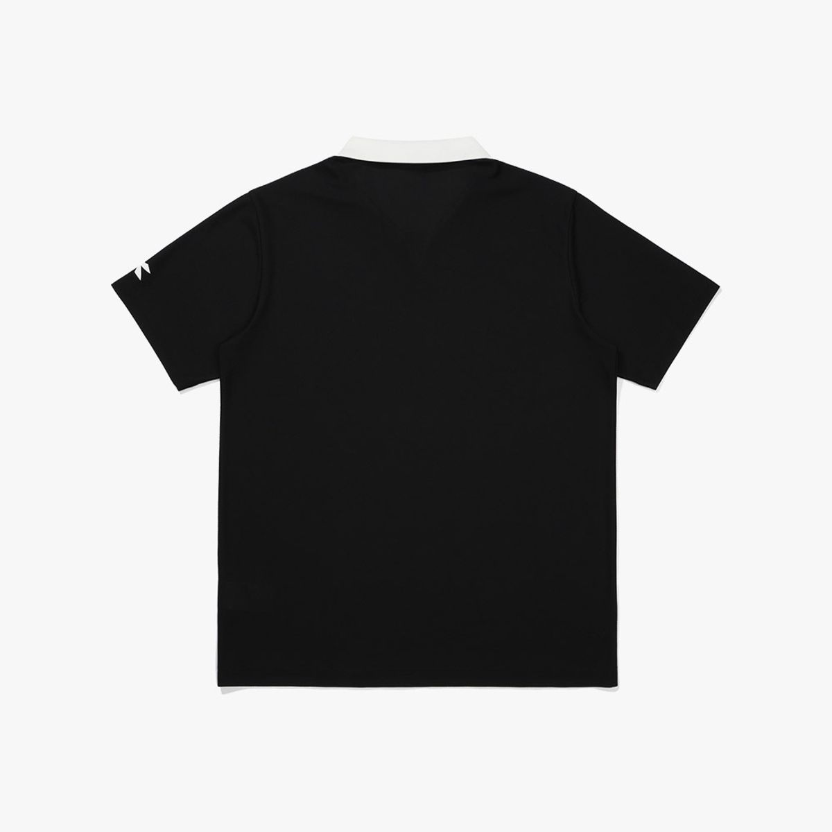 디아도라(diadora) 테니스 퍼포먼스 그래픽 카라 반팔 티셔츠 BLACK