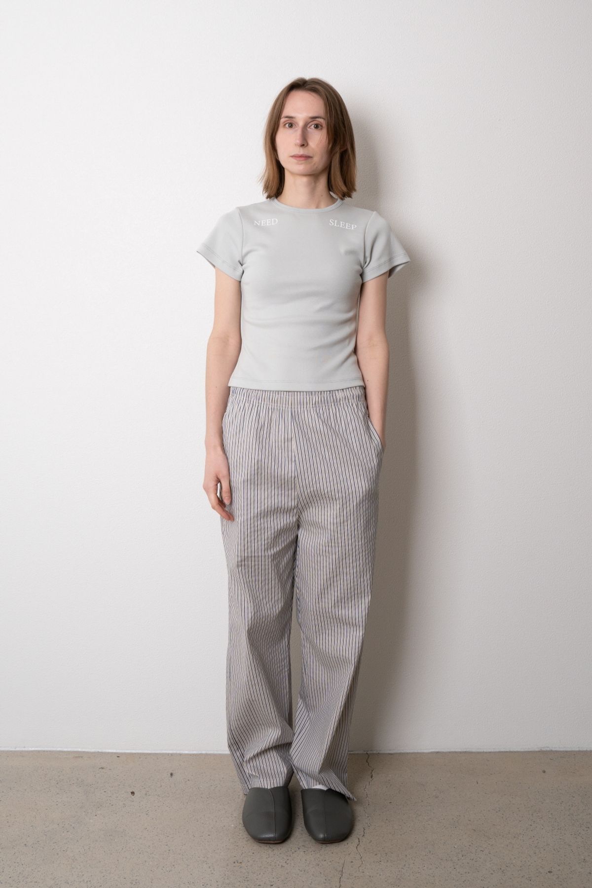니드슬립(NEED SLEEP) 1/2 light need sleep tee [ice blue]