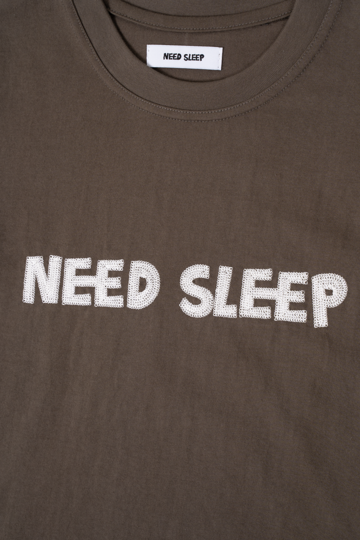 니드슬립(NEED SLEEP) 1/2 need sleep tee [olive]