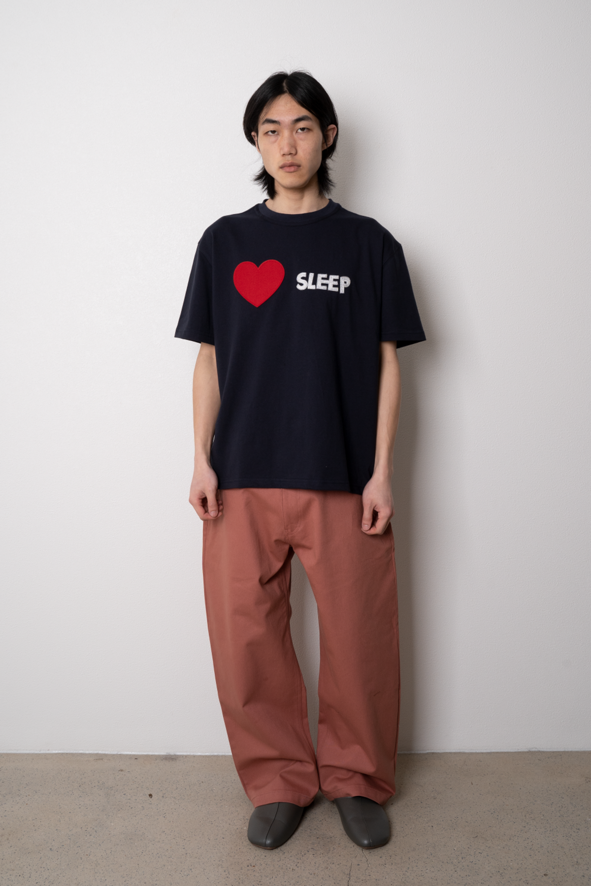 니드슬립(NEED SLEEP) i love sleep tee [dark navy]