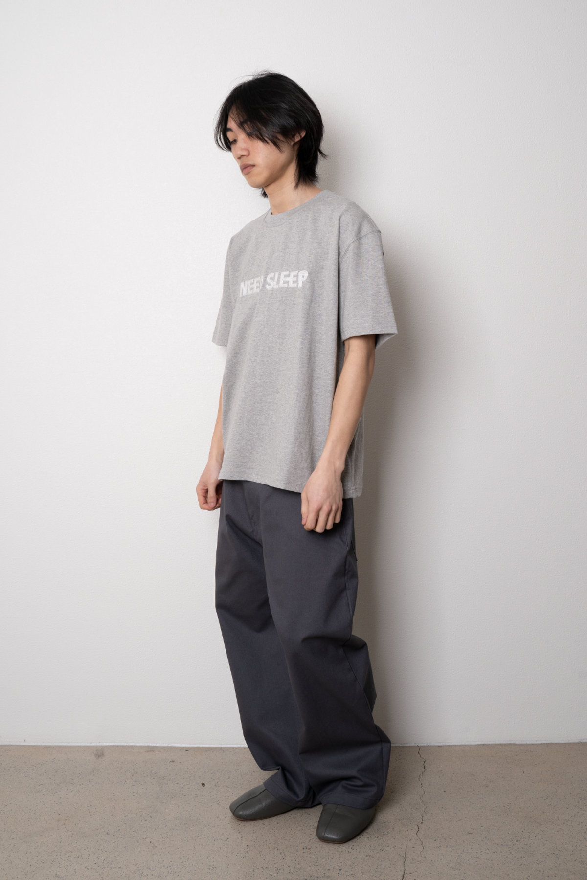 니드슬립(NEED SLEEP) need sleep tee [melange grey]