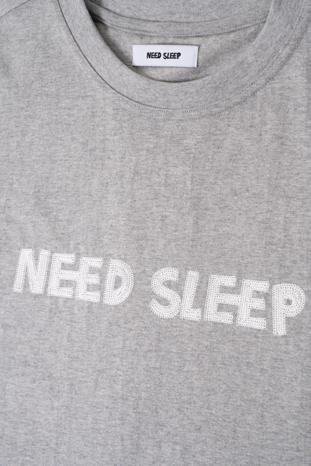 니드슬립(NEED SLEEP) need sleep tee [melange grey]
