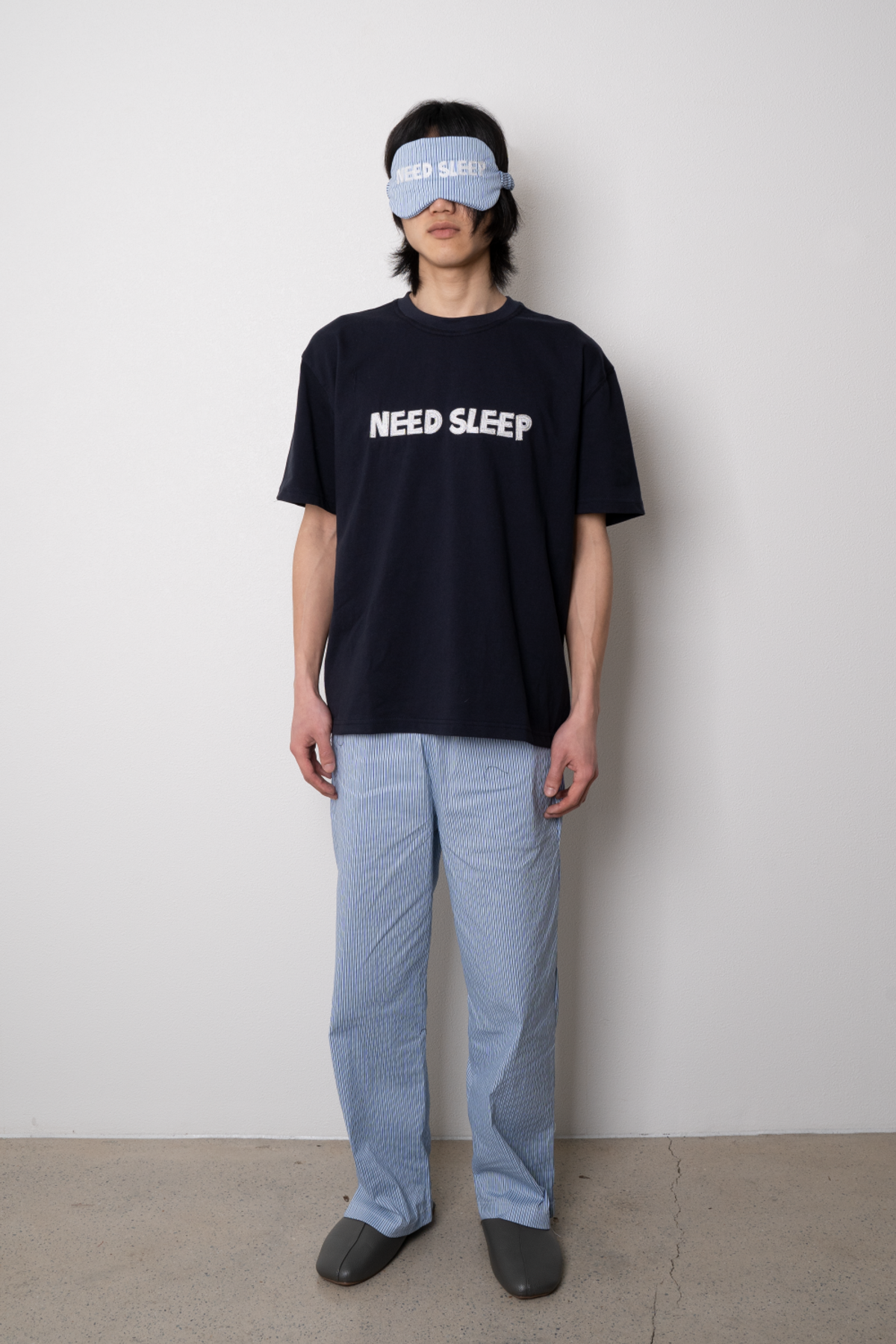 니드슬립(NEED SLEEP) need sleep tee [dark navy]