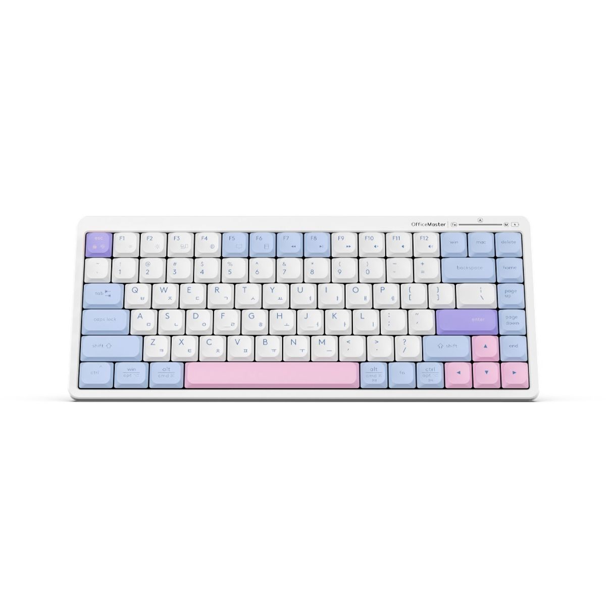 한성컴퓨터(HANSUNG COMPUTER) GK694 OfficeMaster 3모드 저소음 펜타그래프 키보드