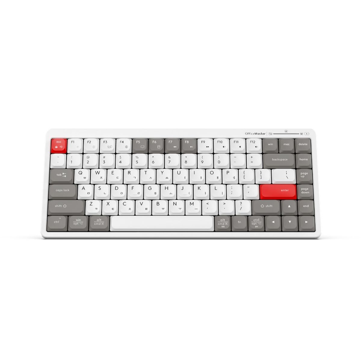 한성컴퓨터(HANSUNG COMPUTER) GK694 OfficeMaster 3모드 저소음 펜타그래프 키보드