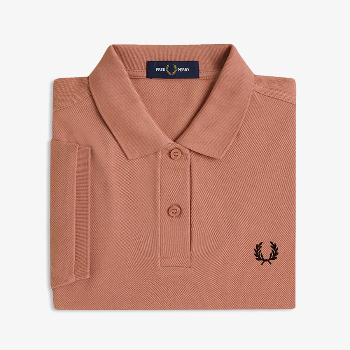 프레드페리(FRED PERRY) [G6000] 여성 플레인 프레드페리 셔츠 - 퍼티 핑크/블랙 AFPF2516000-Z12