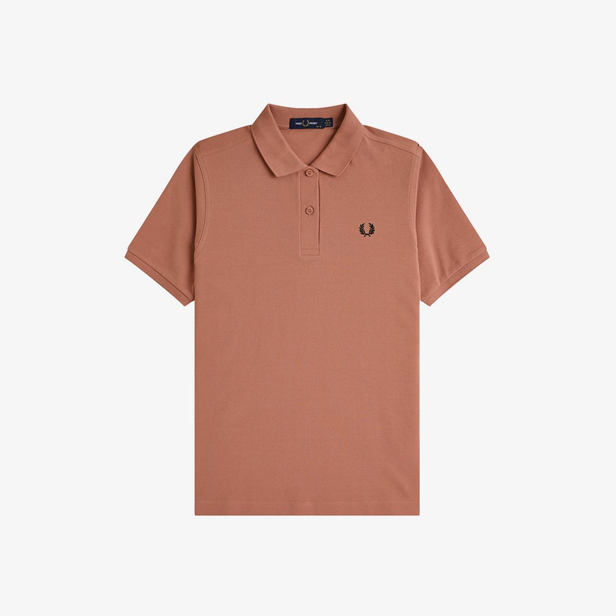프레드페리(FRED PERRY) [G6000] 여성 플레인 프레드페리 셔츠 - 퍼티 핑크/블랙 AFPF2516000-Z12