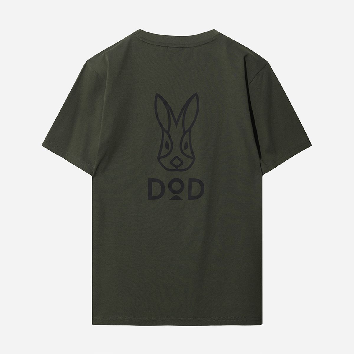 디오디(DOD) 소로나 베이직 라운드 숏 티셔츠 남자(KHAKI)