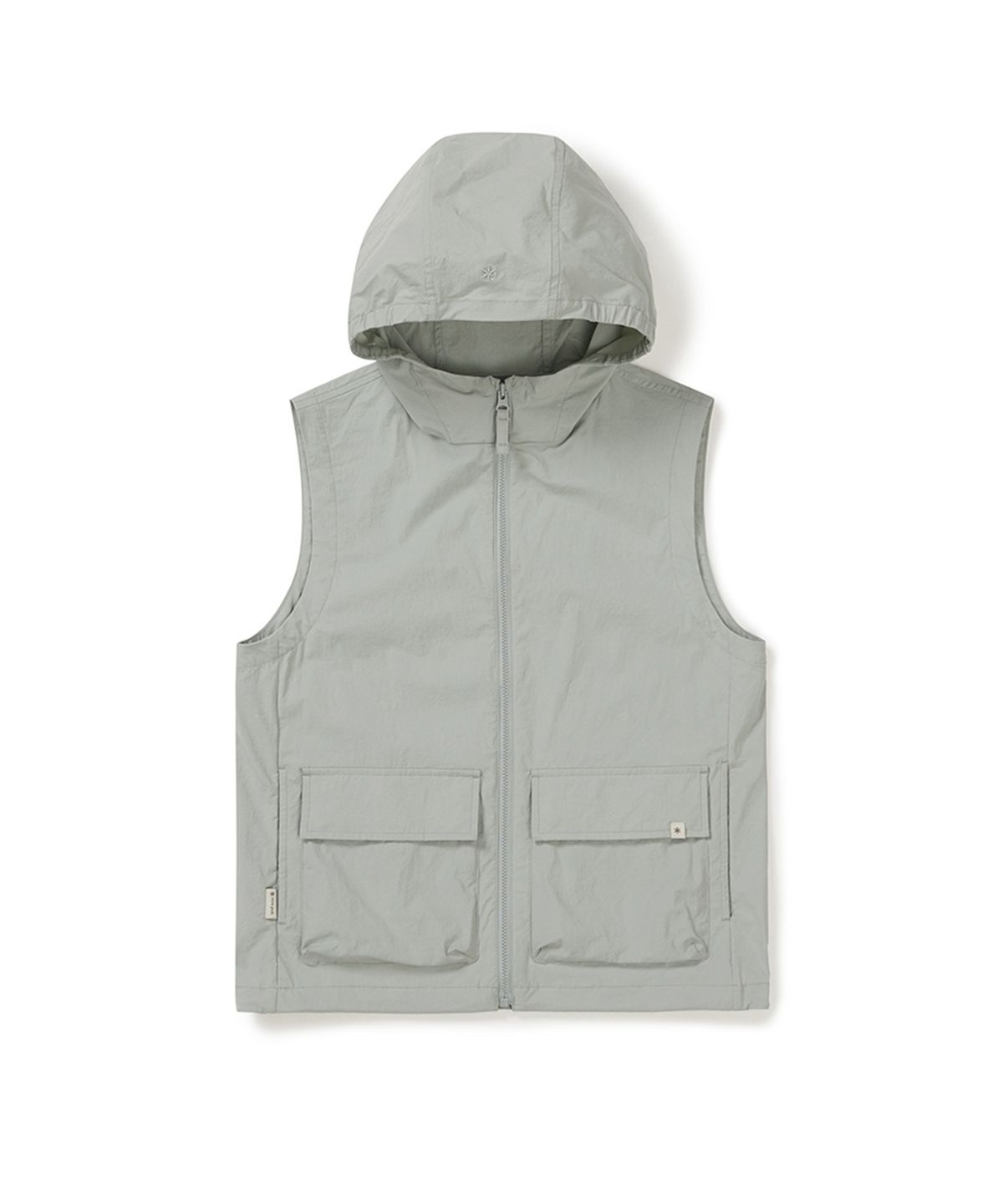 스노우피크 어패럴 키즈(SNOWPEAK APPAREL KIDS) 키즈 냉감 루트 후드 베스트 (S25MKRVE90) Mint