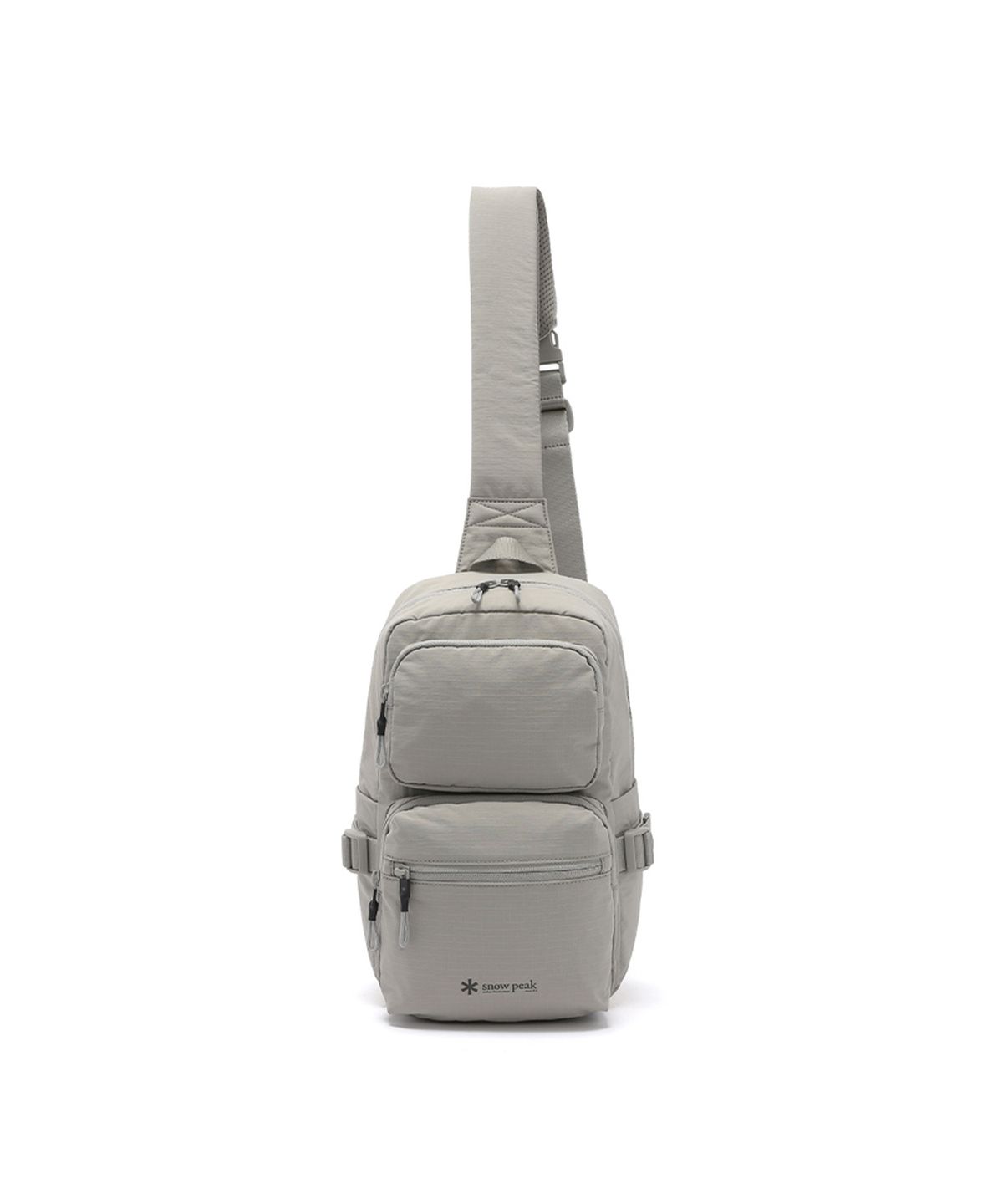 스노우피크 어패럴(SNOWPEAK APPAREL) 듀얼테크 슬링백 9L (S25ZUFBG30) Fog Gray