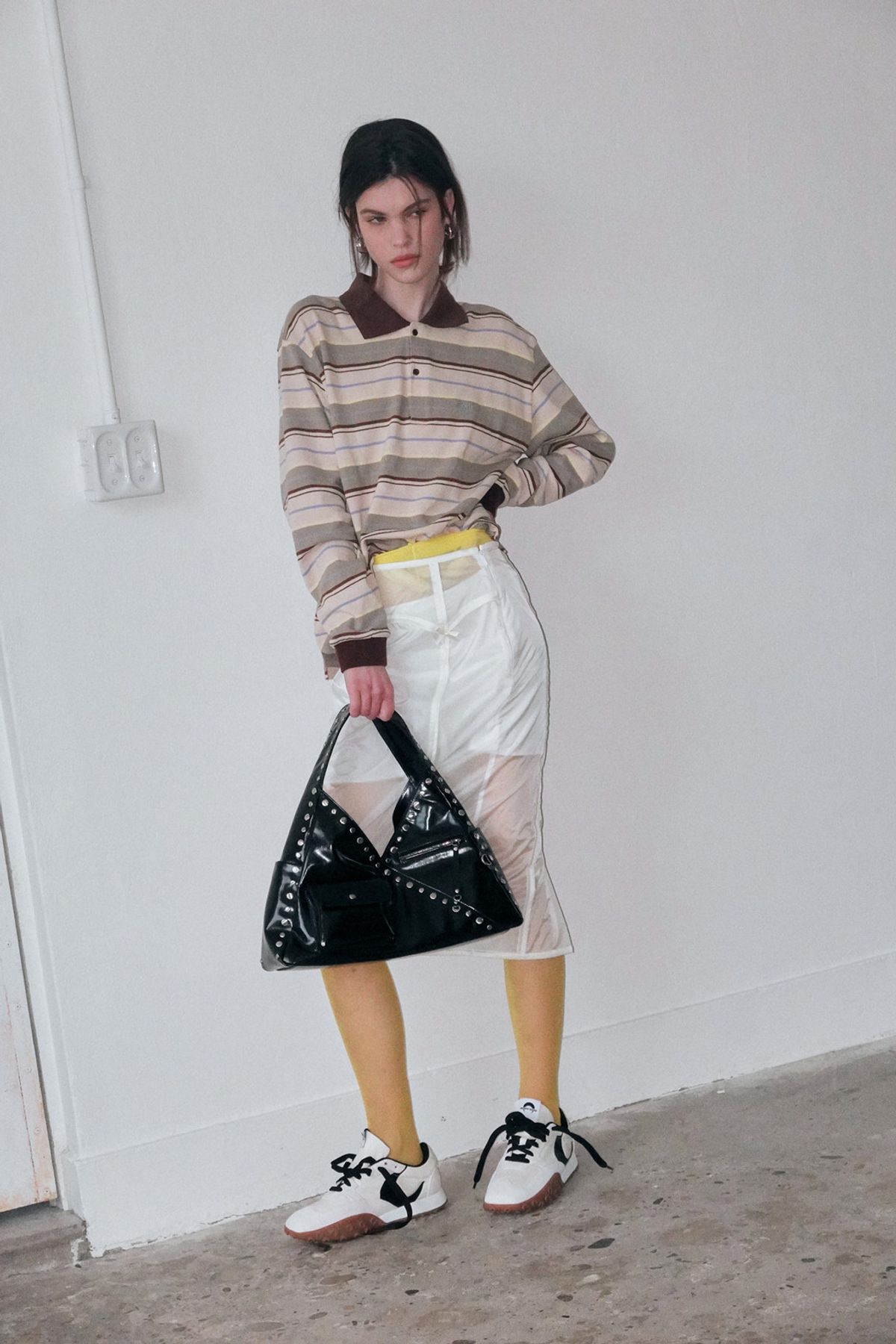 쿠론(COURONNE) Aster Tote 38_RCBTX25149BKX