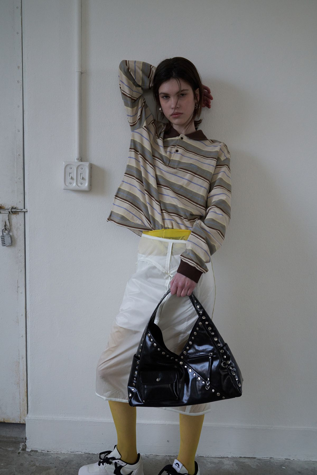 쿠론(COURONNE) Aster Tote 38_RCBTX25149BKX