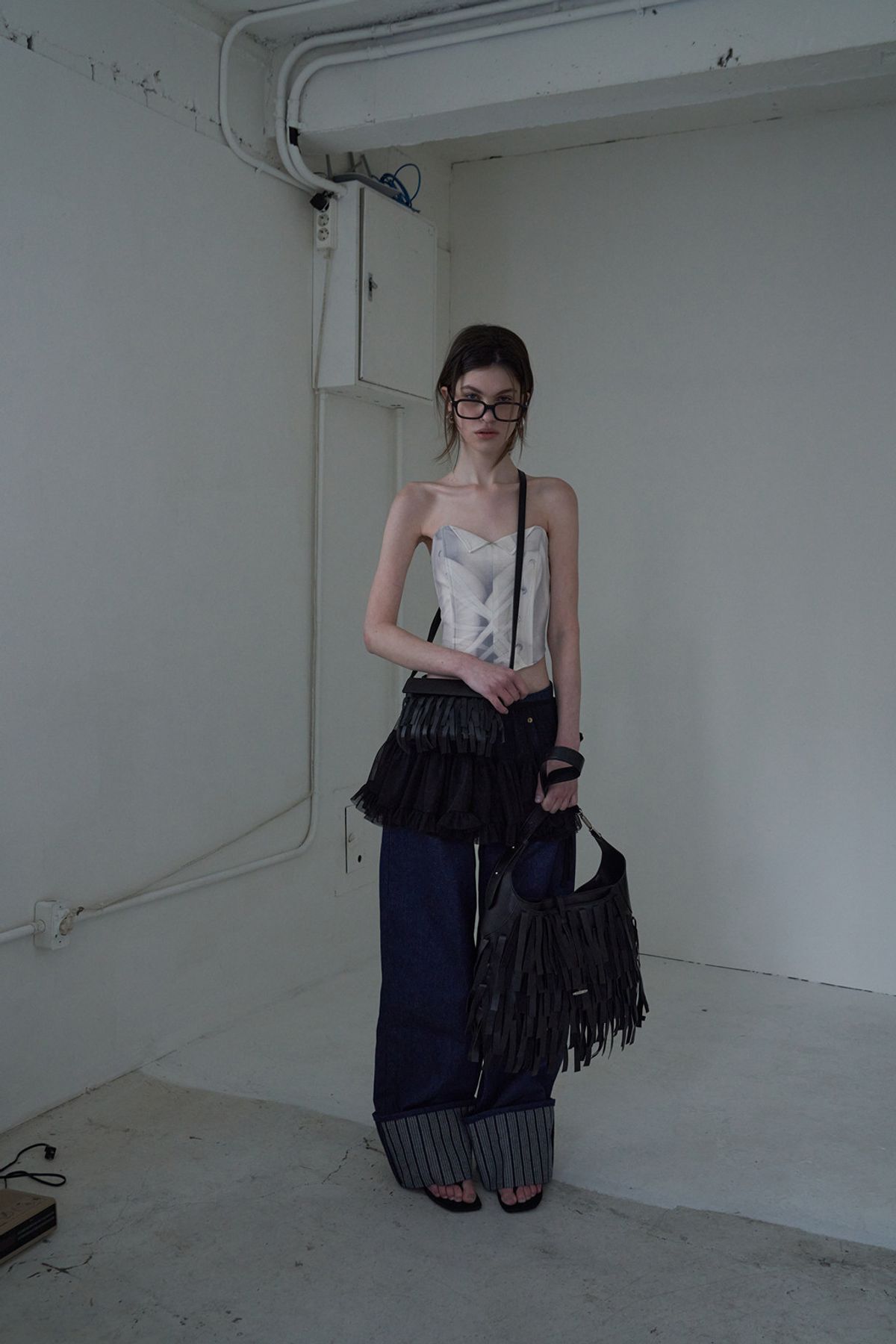 쿠론(COURONNE) Plume Shoulder 41_RCBSX25163BKX