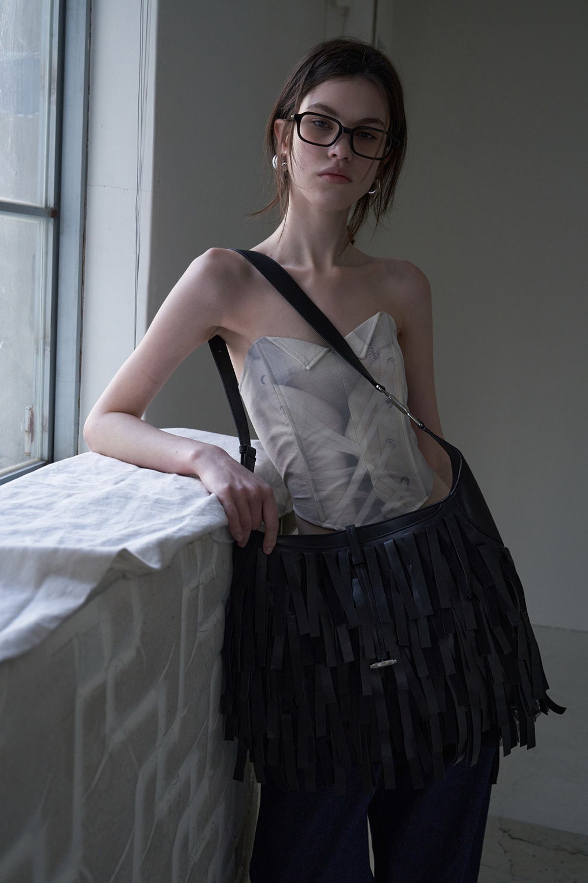 쿠론(COURONNE) Plume Shoulder 41_RCBSX25163BKX