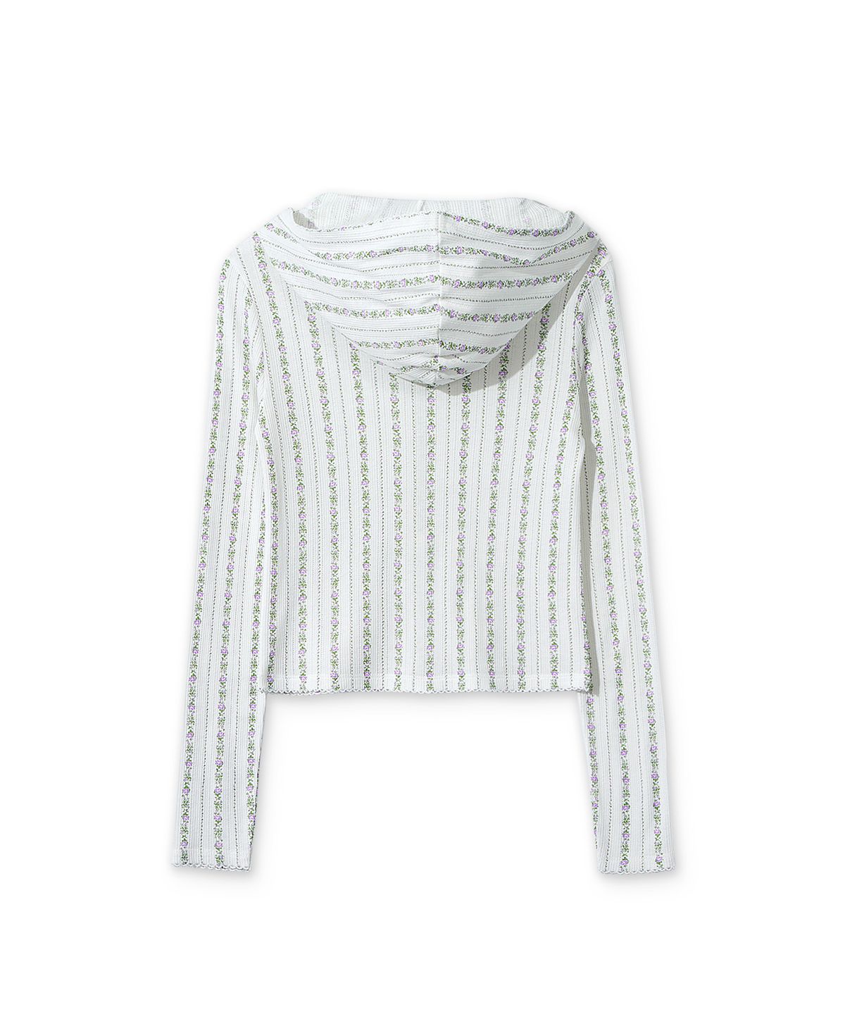 스내피커들(SNAPPY CUDDLE) Lavender Chiffon Hoody Cardigan
