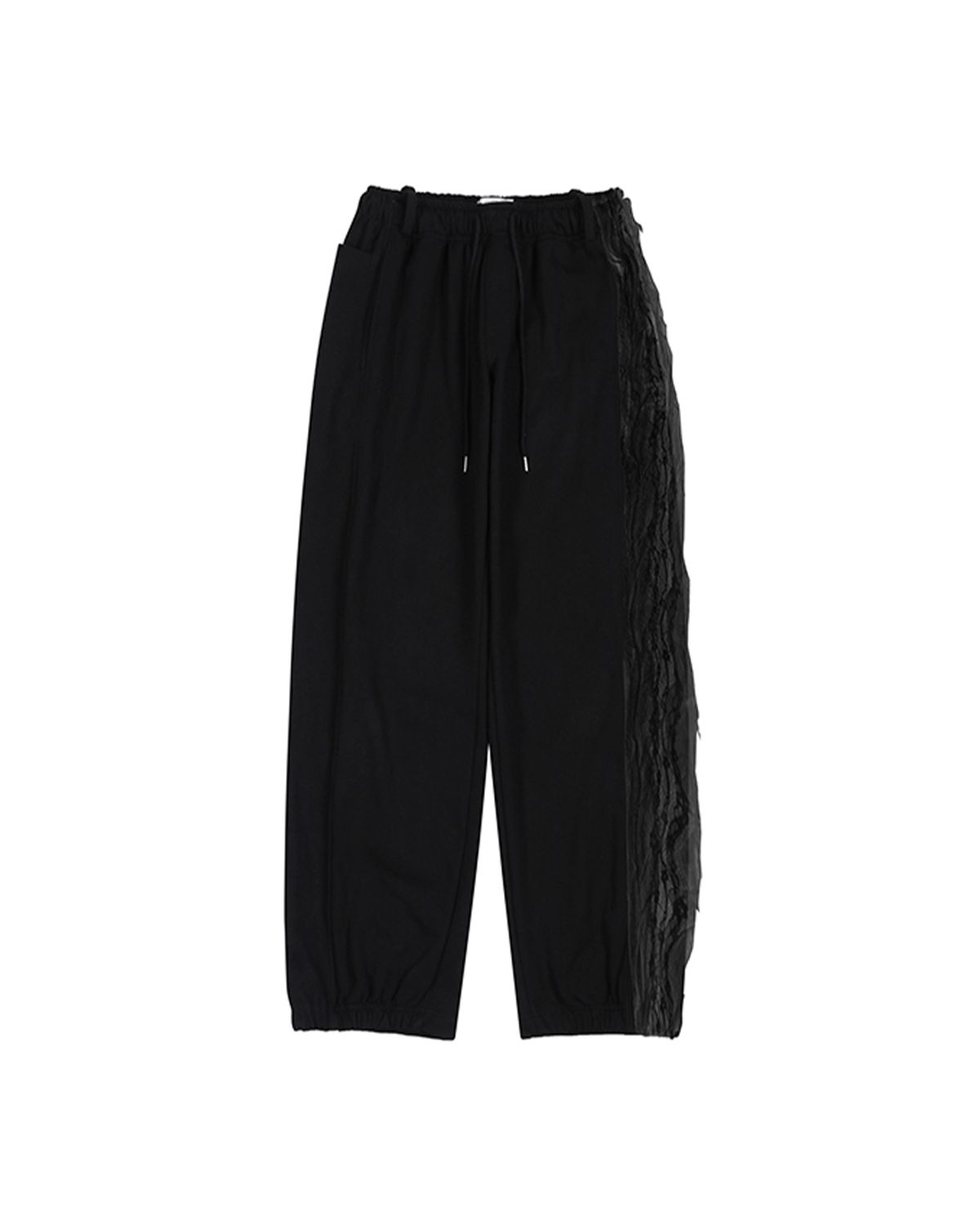 씬(SEEN) COTTON PANELED SWEATPANTS (Black)
