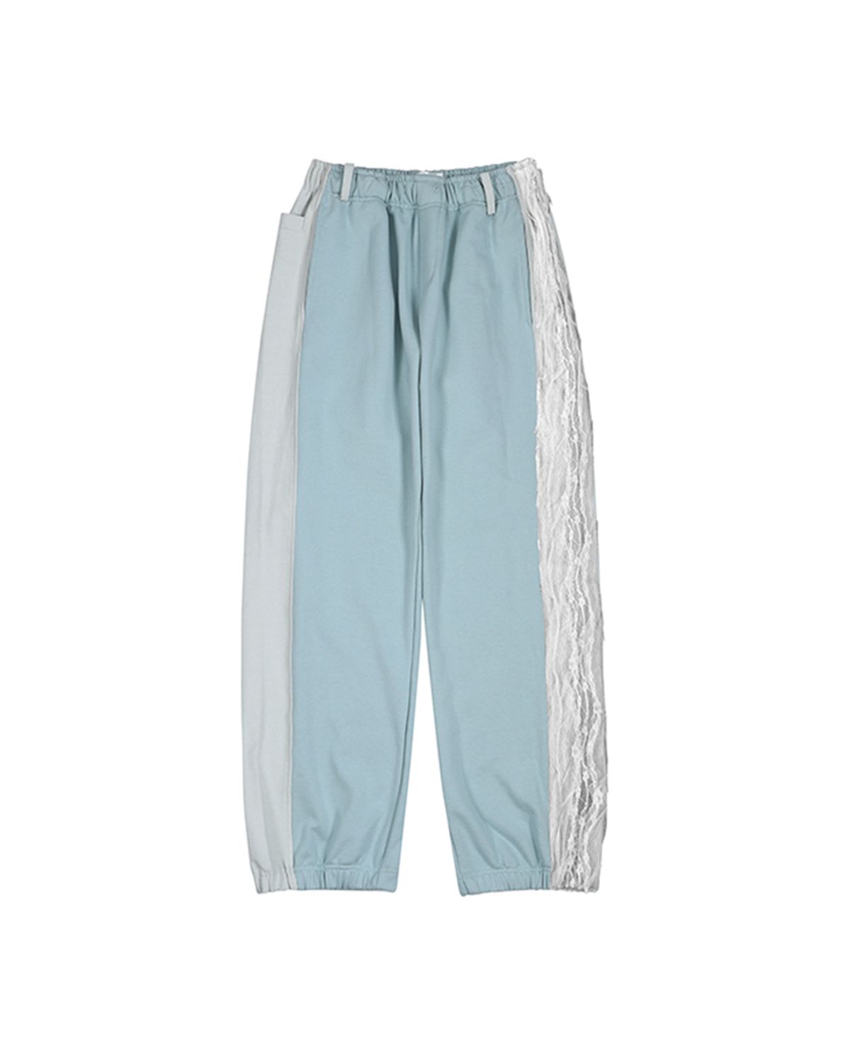 씬(SEEN) COTTON PANELED SWEATPANTS (Mint green)