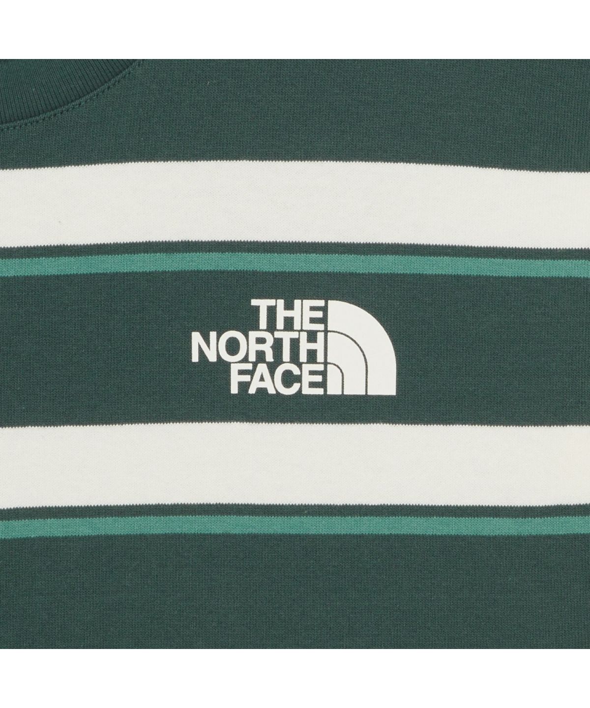 노스페이스(THE NORTH FACE) NT7UR28B 듀로 스트라이프 반팔 티셔츠 CLASSIC_GREEN