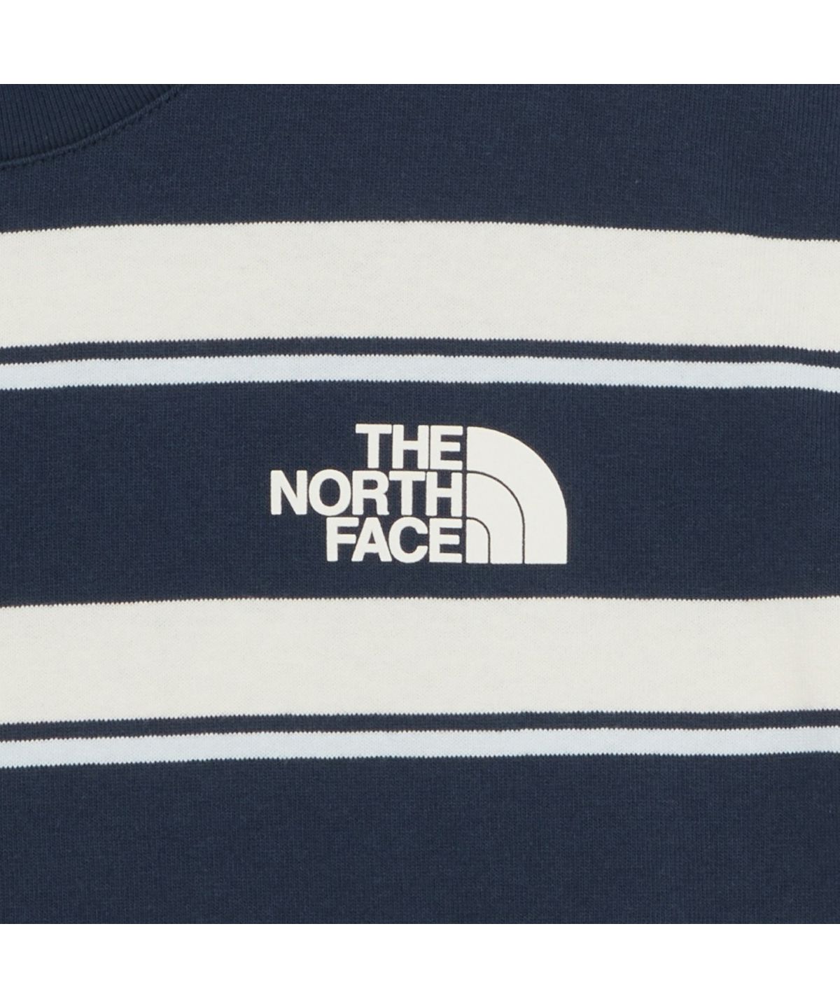 노스페이스(THE NORTH FACE) NT7UR28A 듀로 스트라이프 반팔 티셔츠 DARK_NAVY