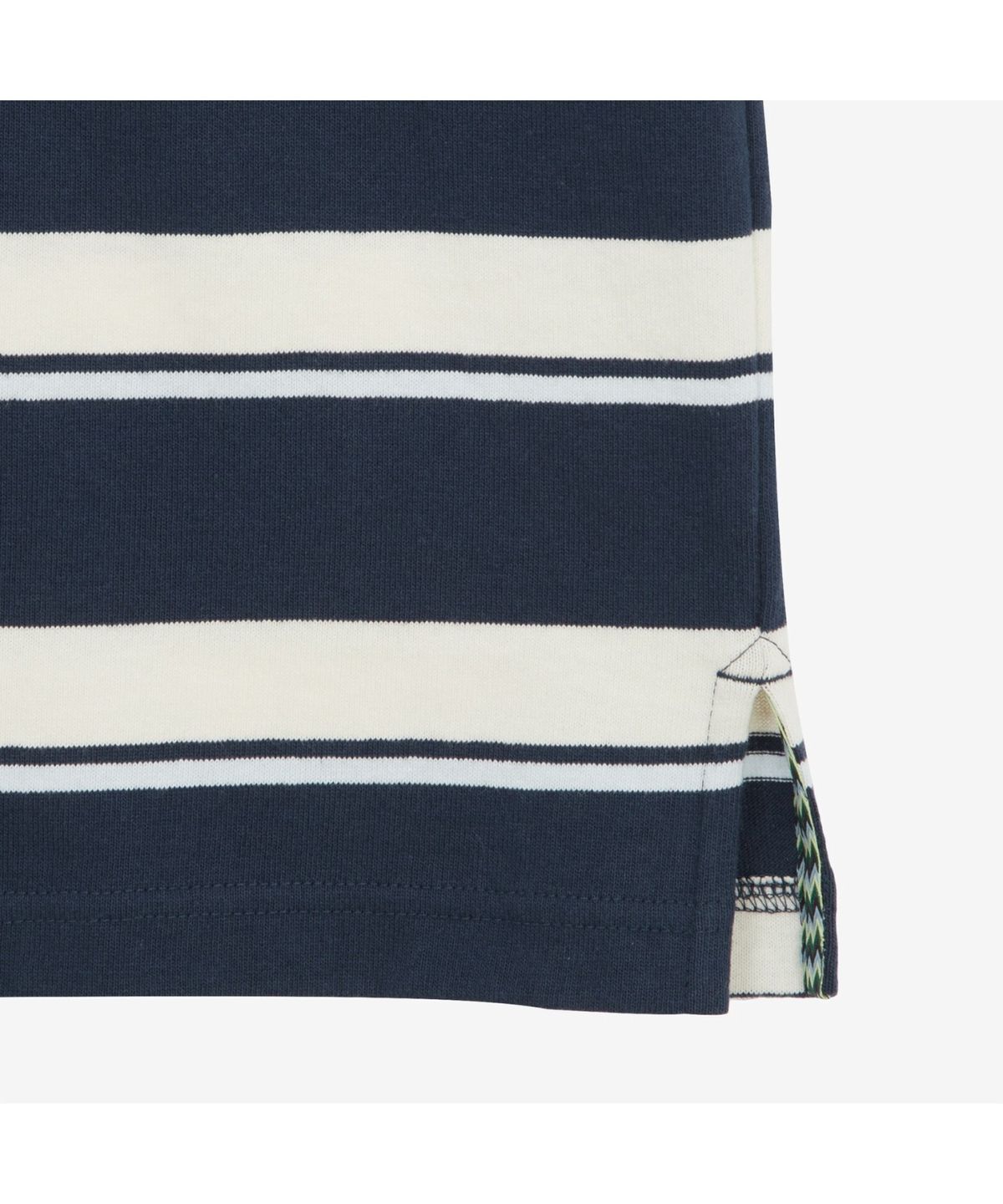 노스페이스(THE NORTH FACE) NT7UR28A 듀로 스트라이프 반팔 티셔츠 DARK_NAVY