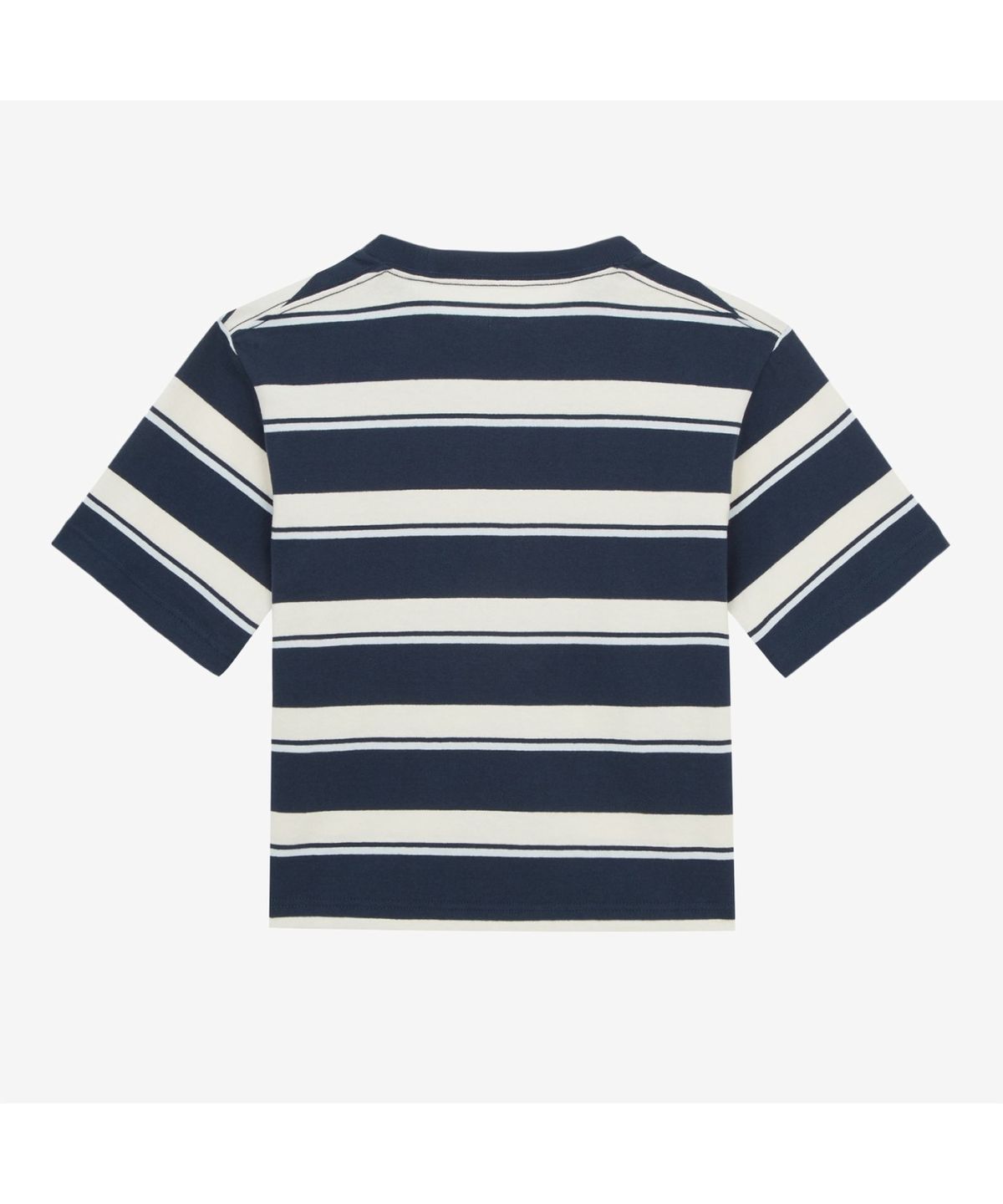 노스페이스(THE NORTH FACE) NT7UR28A 듀로 스트라이프 반팔 티셔츠 DARK_NAVY