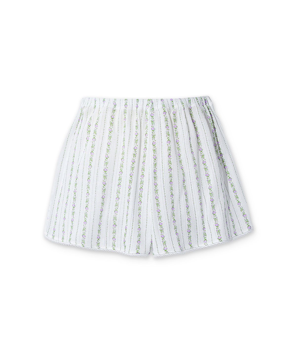 스내피커들(SNAPPY CUDDLE) Lavender Chiffon Shorts
