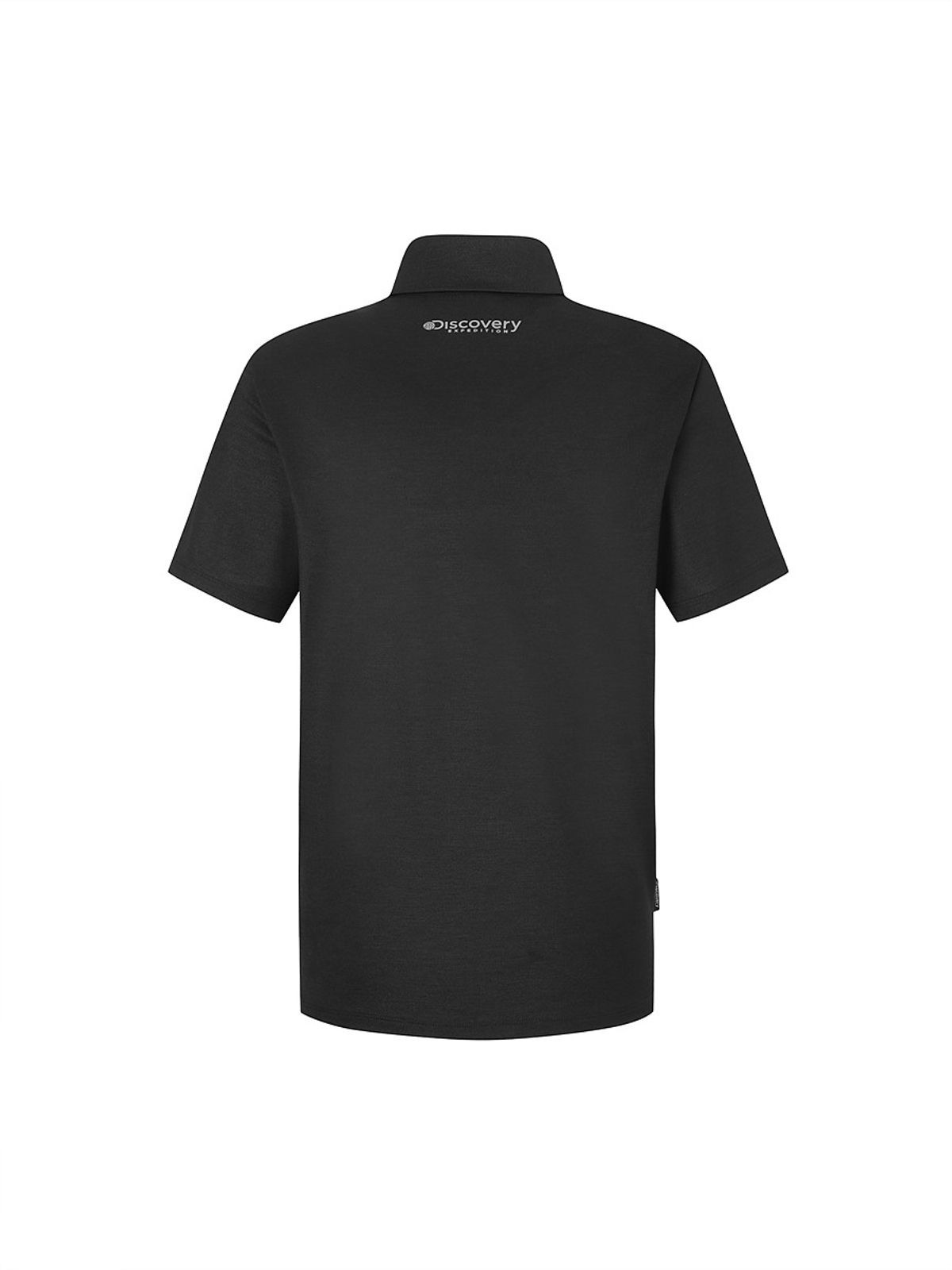 디스커버리 익스페디션(DISCOVERY EXPEDITION) 남성 라글란 UV차단 카라티 (BLACK)