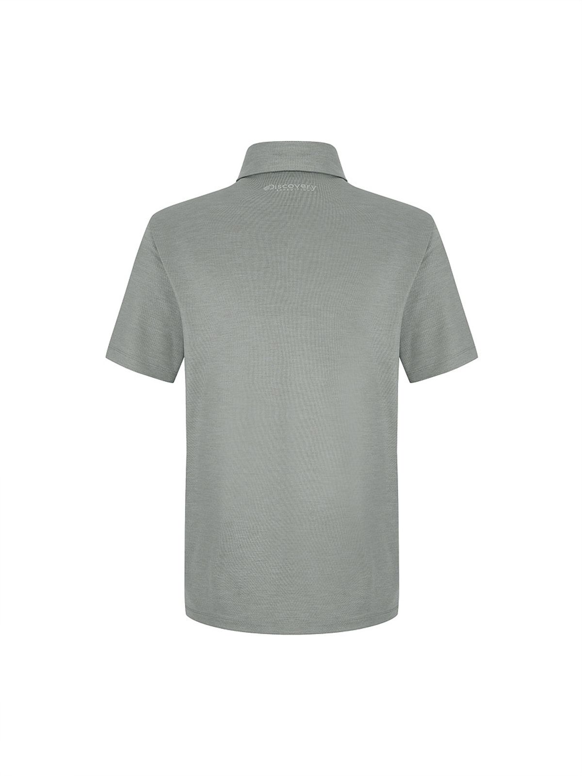 디스커버리 익스페디션(DISCOVERY EXPEDITION) 남성 라글란 UV차단 카라티 (GREY)