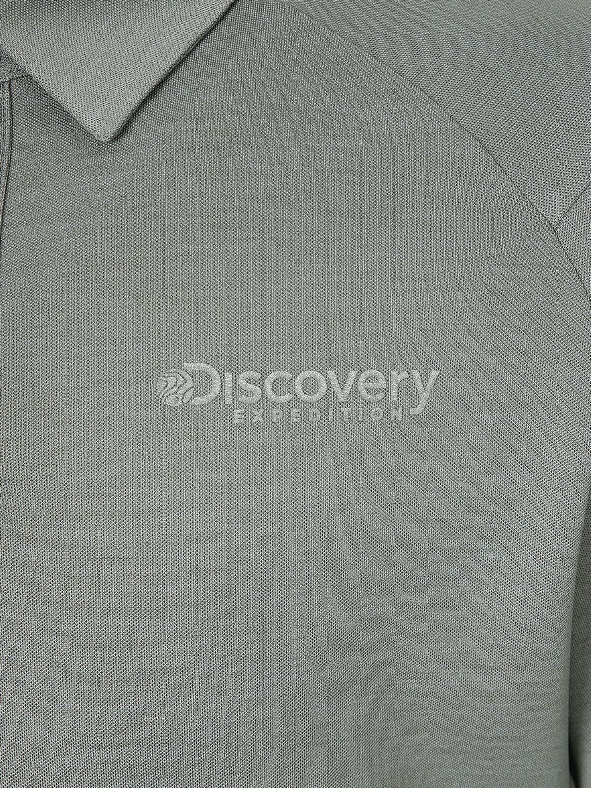 디스커버리 익스페디션(DISCOVERY EXPEDITION) 남성 라글란 UV차단 카라티 (GREY)