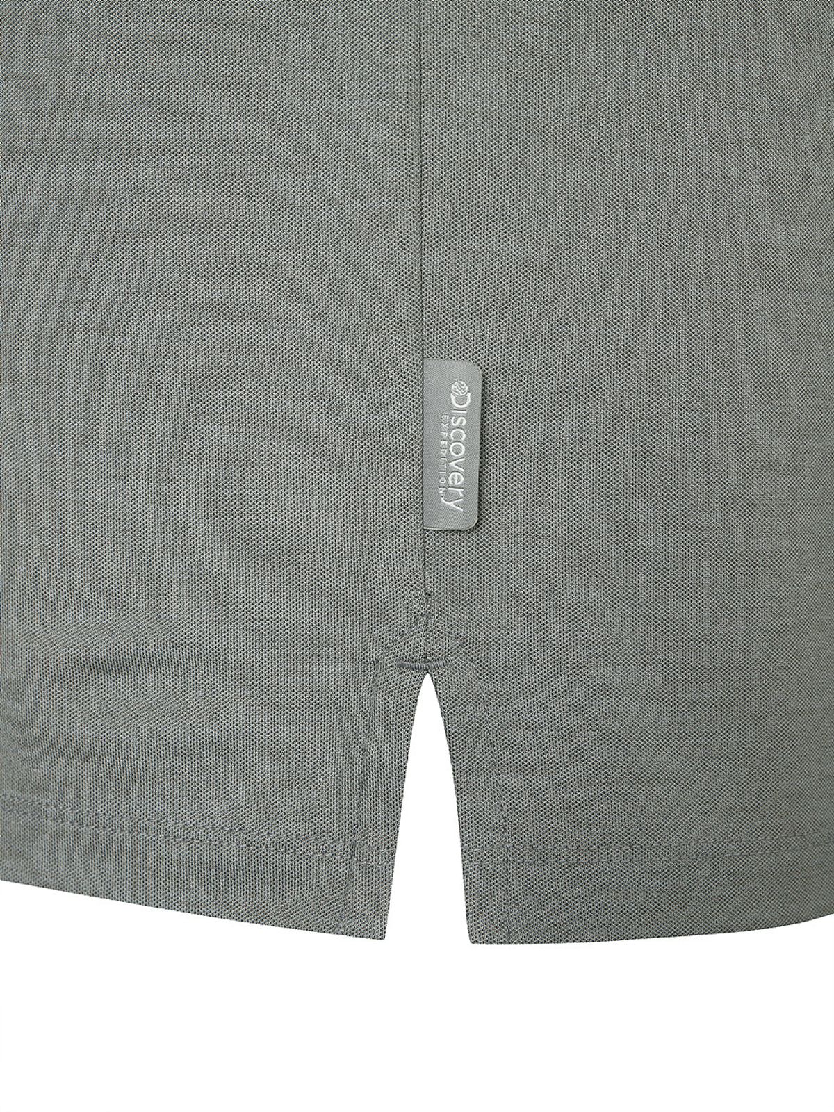 디스커버리 익스페디션(DISCOVERY EXPEDITION) 남성 라글란 UV차단 카라티 (GREY)