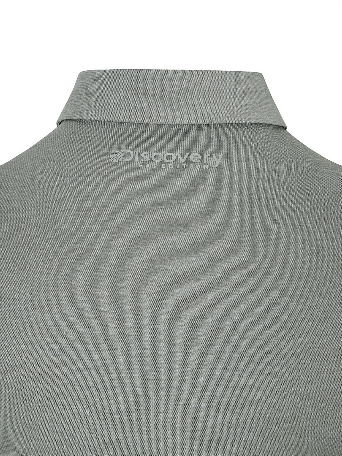 디스커버리 익스페디션(DISCOVERY EXPEDITION) 남성 라글란 UV차단 카라티 (GREY)