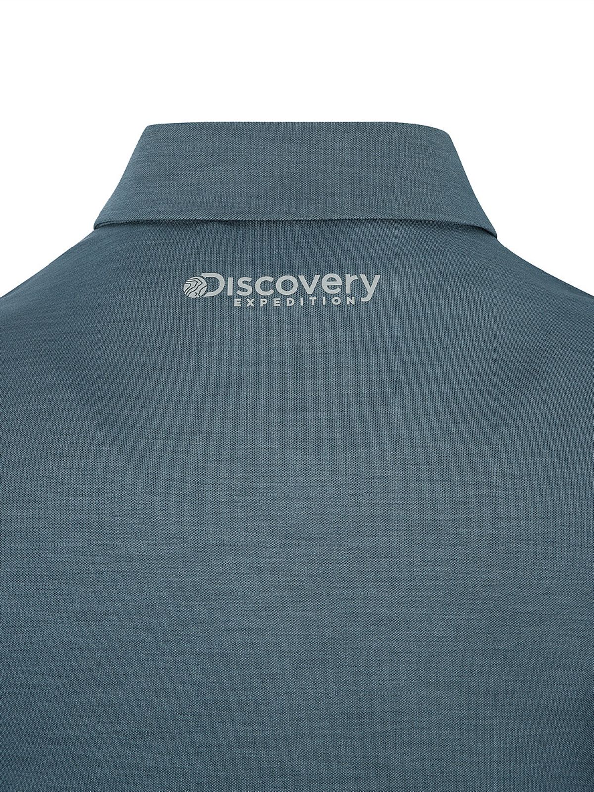 디스커버리 익스페디션(DISCOVERY EXPEDITION) 남성 라글란 UV차단 카라티 (NAVY)